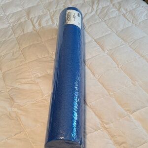 Foundation Therapy Full Round Pro Blue Muscle Recovery Foam Roller 6”X36” New